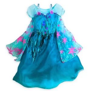 Elsa Frozen Fever Dress Disney Store 5/6